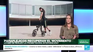 ¿Cómo fue la intervención que le devolvió el movimiento a tres parapléjicos [upl. by Alfonso]