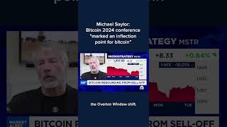 Michael Saylor Bitcoin 2024 conference marked an inflection point for bitcoin [upl. by Jonis]