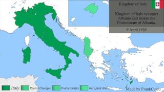 History of ITALY 1859  2020  Detailed Map [upl. by Nyved]