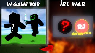 How this IN GAME WAR started REAL LIFE WAR [upl. by Wong]