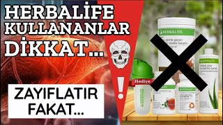 HERBALİFE KULLANACAK OLANLAR BUNLARI BİLSİN amp ZAYIFLATIR MI amp SAĞLIKLI MI [upl. by Healion223]