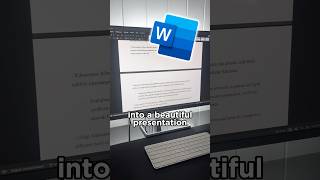 How AI Can Turn A Word Doc Into a Presentation✨ [upl. by Eelanej]
