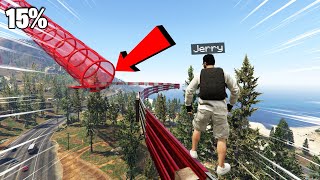 Human TIGHTROPES Are Hard   RJ Impossible  GTA 5 [upl. by Gavriella1]