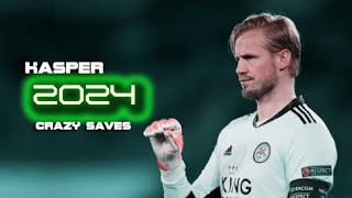 Kasper Schmeichel  Crazy Saves Show  HD [upl. by Hellah958]