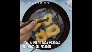 Maaa Rico  Picarones  Receta Cocina [upl. by Atiseret25]