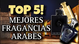 LOS MEJORES PERFUMES ARABES TOP 5 [upl. by Christmas]