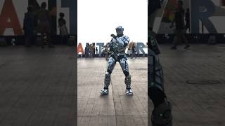 Santa Marta 🇨🇴🤖 dance robot robotdance baile colombia santamarta [upl. by Anilorak492]