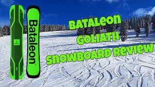 The 2024 Bataleon Goliath Snowboard Review [upl. by Nilyad659]