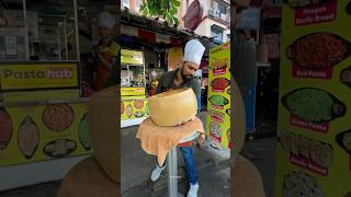 First Time 40kg Italy Cheese Block Pasta In Mumbai Street  shorts short food [upl. by Ecnahoy]