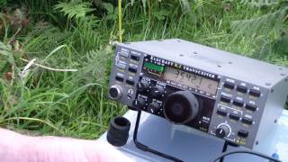 Portable radio operations Pembrokeshire [upl. by Kneeland]