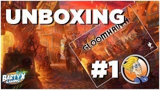 Gloomhaven  Unboxing nejlepší hry na světě [upl. by Kolnos]