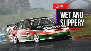 Assetto Corsa 90s ATCC in the wet VR Commodore  Bathurst [upl. by Notniv245]