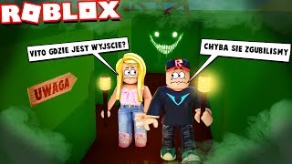 ZGUBILIŚMY SIĘ W STRASZNYM LABIRYNCIE 😱 Roblox Szkoła Halloween  Vito i Bella [upl. by Seel]