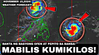 NOVEMBER 152024 Dito Papunta TYPHOON PEPITO Mabilis KUMIKILOS TY OFEL Affected AREAS [upl. by Tereve302]