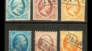 The first 101 stamps issued in the Netherlands [upl. by Bryner242]