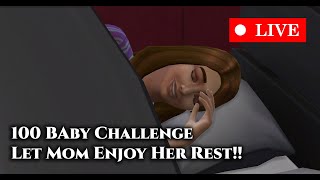 Sims 4 100 Baby Challenge Fun Stream 29 [upl. by Lorita]