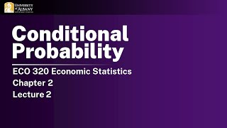 Chapter02 Conditional Probability 26 [upl. by Schrick]