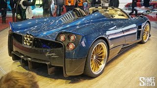 Pagani Huayra Roadster INSIDEOUT [upl. by Albertine]