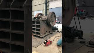 BTMA PE600x900 jaw crusher original sound start factory tested tested for 8 hour crusher machine [upl. by Alegna]