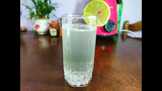 Homemade Lime Soda Recipe Video Soda Water Recipe  Grab Hunger [upl. by Nidak502]