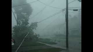 Tornado in Elmira New York 7262012 [upl. by Sutit152]