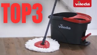 TOP3  Balai Microfibre et Seau Essoreur avec serpillère Vadrouille de Mains Libre [upl. by Nevyar]