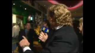 The Footy Show AFL 1997  Dermott Brereton vs drunk idiot [upl. by Ernestus]