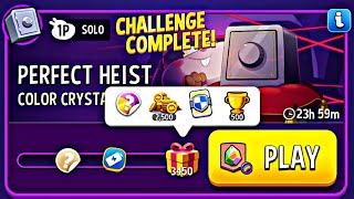 color crystals rainbow perfect heist solo challenge match masters today gameplay [upl. by Seerdi]