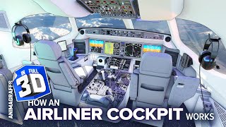 How an Airliner Cockpit Works [upl. by Aulea]