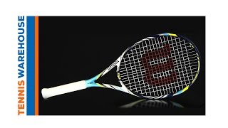 Wilson BLX Juice 100 Racquet Review [upl. by Nallek]