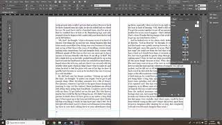 Lay Out a Print Books Pages with InDesign CC 2018 [upl. by Sirkin882]