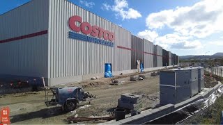 4k Costco Coomera Construction Update on 28 January 2023  Coomera  Gold Coast  QLD  Australia [upl. by Rosetta]