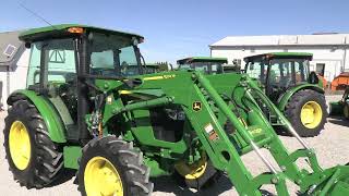 2022 John Deere 5055E Tractor w Cab amp Loader LIKE NEW JD Warranty For Sale by Mast Tractor Sales [upl. by Lune]