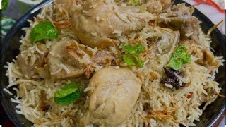 Hyderabadi chicken yakhni pulao biryani hyderabadibiryani [upl. by Helgeson]