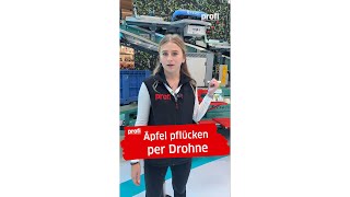 Äpfel pflücken per Drohne  Agritechnica mit Anouk 32 [upl. by Ojybbob891]