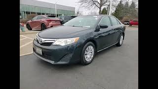 2013 Toyota Camry LE Schaumburg IL 250244A [upl. by Anastas]