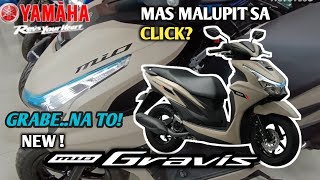 Grabe na to  New Yamaha Mio Gravis 125  Quick review  Price and Installment update [upl. by Keith471]