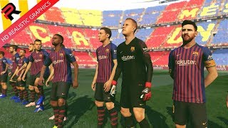 ULTRA HD REALISTIC GRAPHICS FOR PES 2019 [upl. by Slorac]