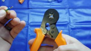 A quick look at a ferrule crimp tool ferrules and how to use them [upl. by Kenison]