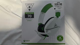 Unboxing  Turtle Beach Recon 70 Gaming Headset Wired [upl. by Harle]