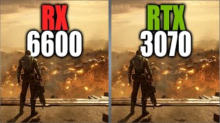 RX 6600 vs RTX 3070 Benchmark – 59 Tests [upl. by Jay370]