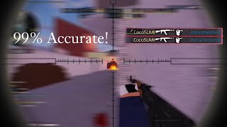 My Crosshair Settings in Counter Blox  Counter Blox Roblox [upl. by Odraboel]