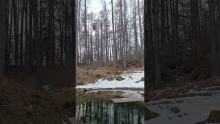 Piove sulla pista da bob di Cortina [upl. by Suoirrad]