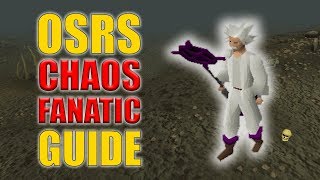 OSRS Chaos Fanatic Guide w 100 Kills Loot Easy OSRS Boss Series Episode 9 [upl. by Aihsei]