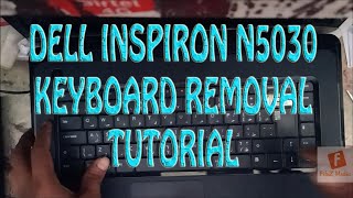 DELL Inspiron N5030 Keyboard Removal Tutorial FiluzMedia [upl. by Ettelrac]