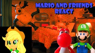 Mario and Friends React To Wallace amp Gromits Cracking Contraptions shorts  The Snoozatron [upl. by Baron]