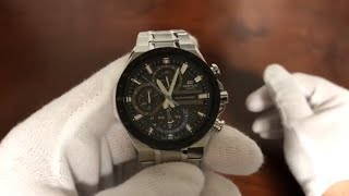 Unboxing Casio Edifice EQS920DB1BV Solar Powered Chronograph Watch [upl. by Hsejar]