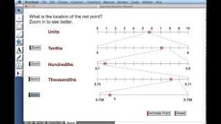 Zooming Decimals [upl. by Enelrats542]