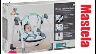 Mastela 3 in 1 Deluxe MultiFunction Swing Assembly  Mastela Bouncer amp Baby Rocker [upl. by Ellecram478]