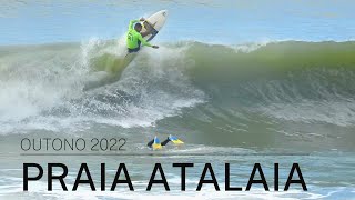 4K  SWELL de OUTONO  PRAIA do ATALAIA  Itajaí SC [upl. by Acireh]